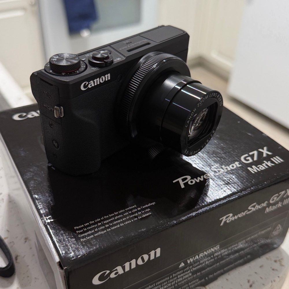 Canon PowerShot G7 X Mark III Black - Picture 3 of 4